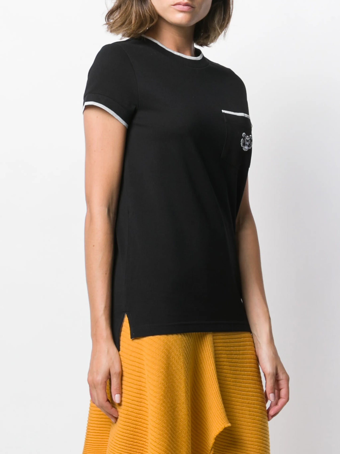 Kenzo  playera con bolsillo en el pecho